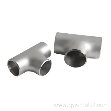 High-Quality Titanium Tee Fittings with Custom Caliber